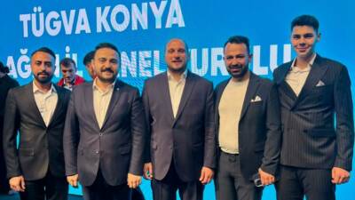 TÜGVA Aksaray İl Başkanı Mahmut Aliç ve yönetimi, TÜGVA Genel