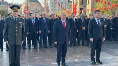 AKSARAY’DA ATATÜRK’ÜN 87. ÖLÜM YIL DÖNÜMÜNDE DUYGUSAL TÖREN Gazi Mustafa