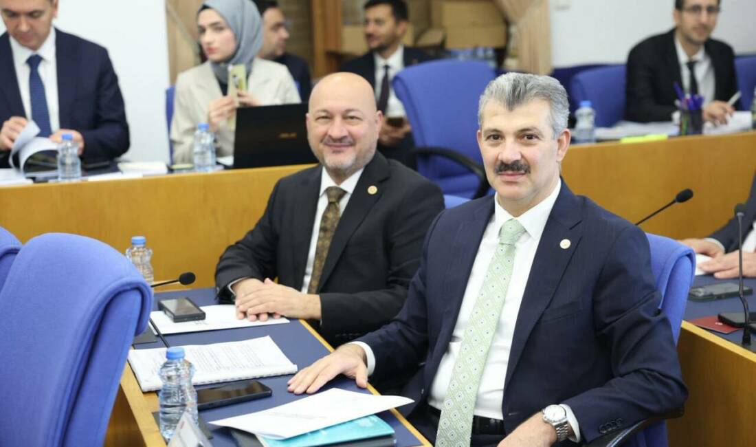 AK Parti Aksaray Milletvekili Hüseyin Altınsoy, komisyonda Yarı Olimpik Yüzme