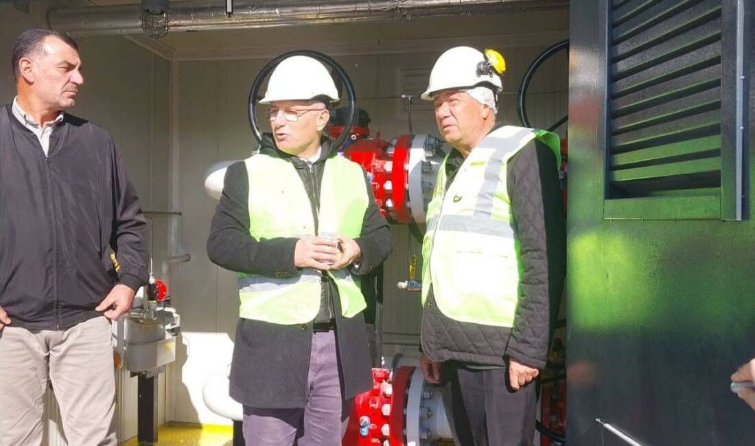 Yenikent’te ana hat bağlantısının tamamlanmasıyla doğalgaz verilmeye başlandı; kasabada dualar