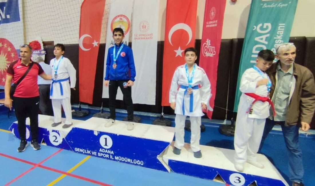 Türkiye Yıldızlar Ligi 1. Etap müsabakalarında Aksaraylı sporcular 5 altın