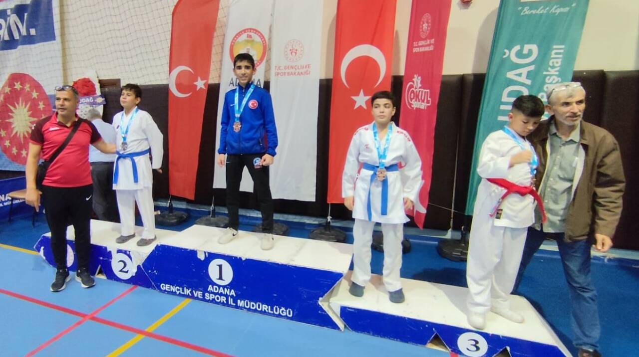 Türkiye Yıldızlar Ligi 1. Etap müsabakalarında Aksaraylı sporcular 5 altın