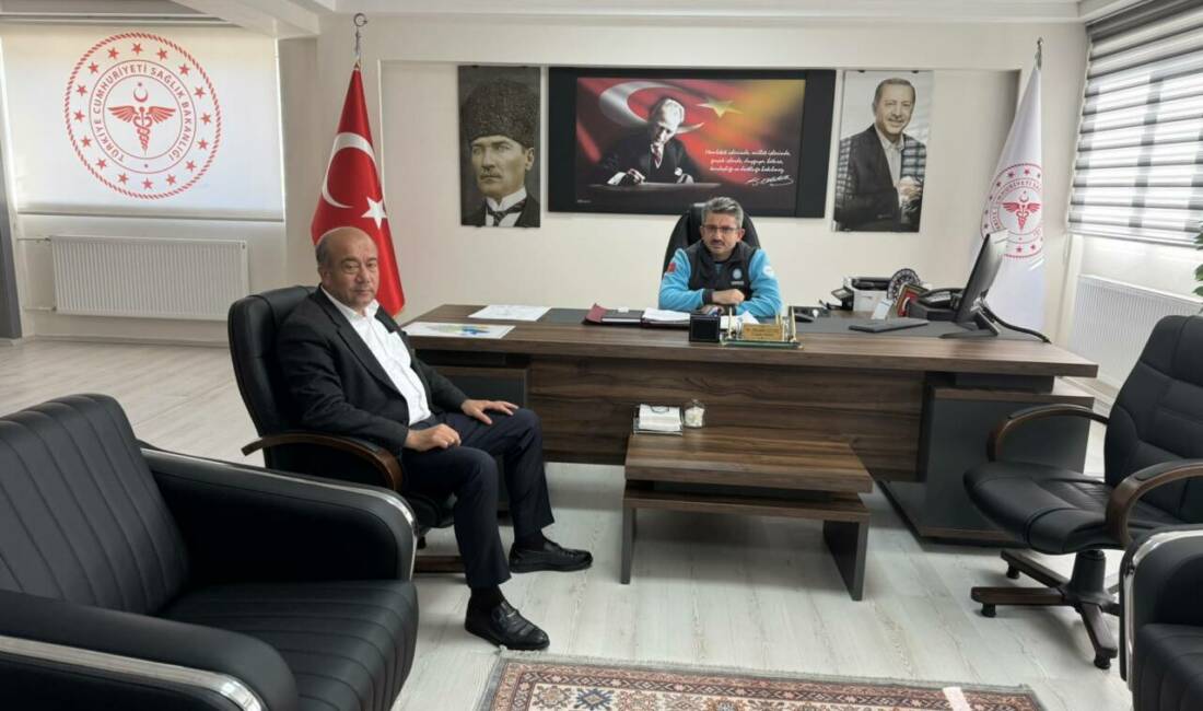 Yenikent Belediye Başkanı Ali Altınsoy, Aksaray İl Sağlık Müdürü Dr.
