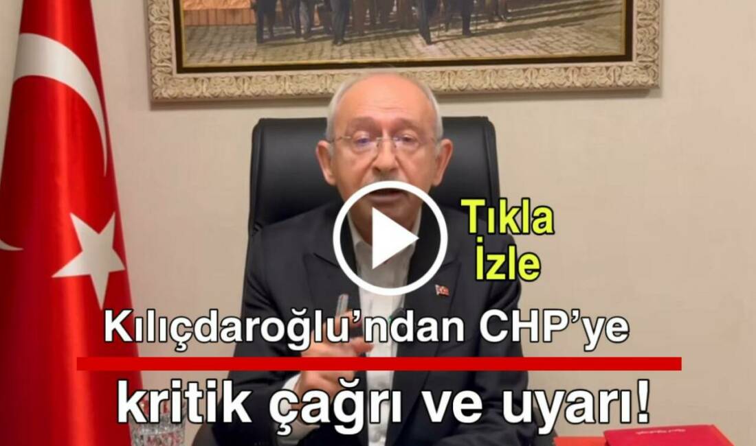 Kılıçdaroğlu, CHP’nin rüşvet ve yolsuzlukla anılamayacağını belirterek partiyi “ahlaki uyanışa”
