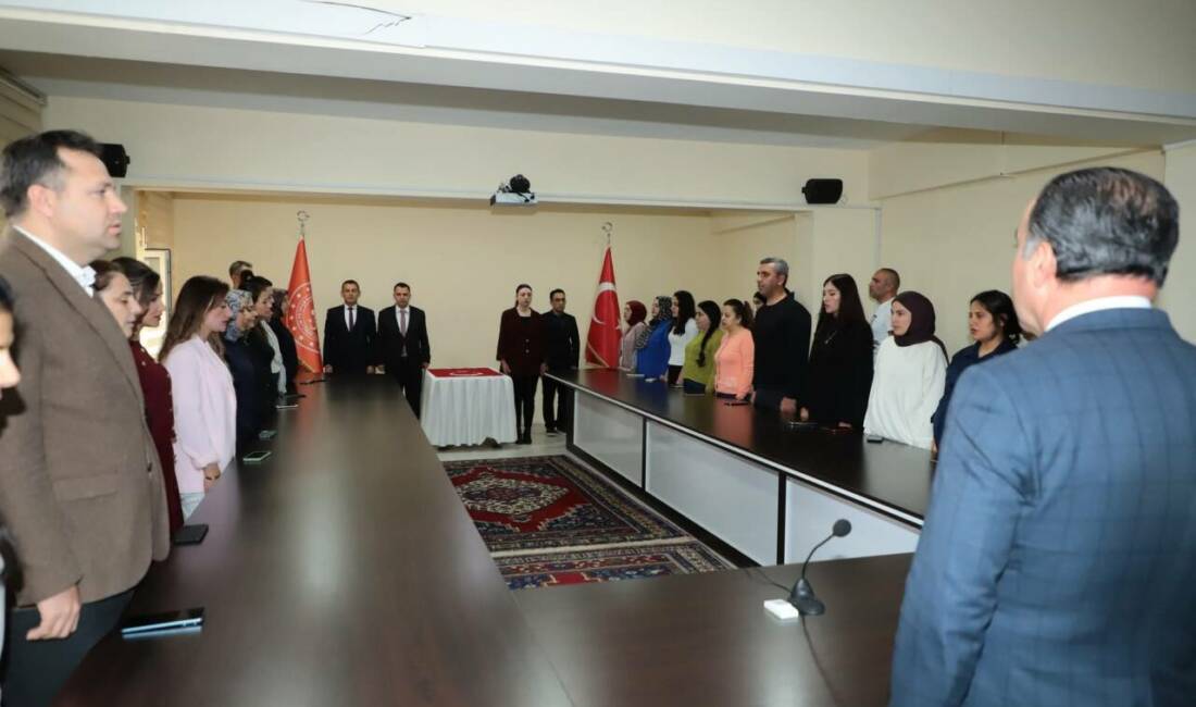 Aksaray Gençlik Spor İl Müdürlüğü’nde aday memurluk sürecini tamamlayan dört