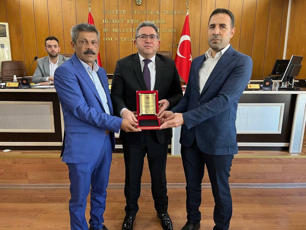 Aksaray İl Genel Meclis Başkanı Latif Ağır, Sevinçli Köyü Muhtarı