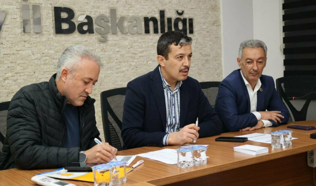 AK Parti Aksaray İl Başkanlığında haftalık olağan İl Yönetim Kurulu