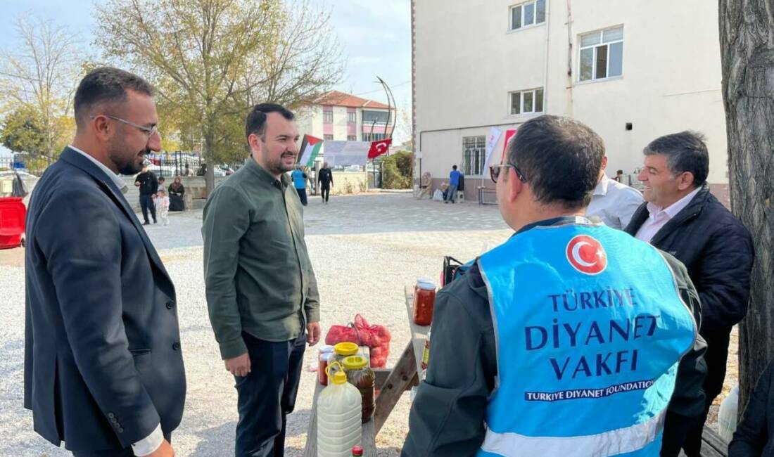 Eskil’de, Gazze ve Filistin halkına destek amacıyla anlamlı bir dayanışma