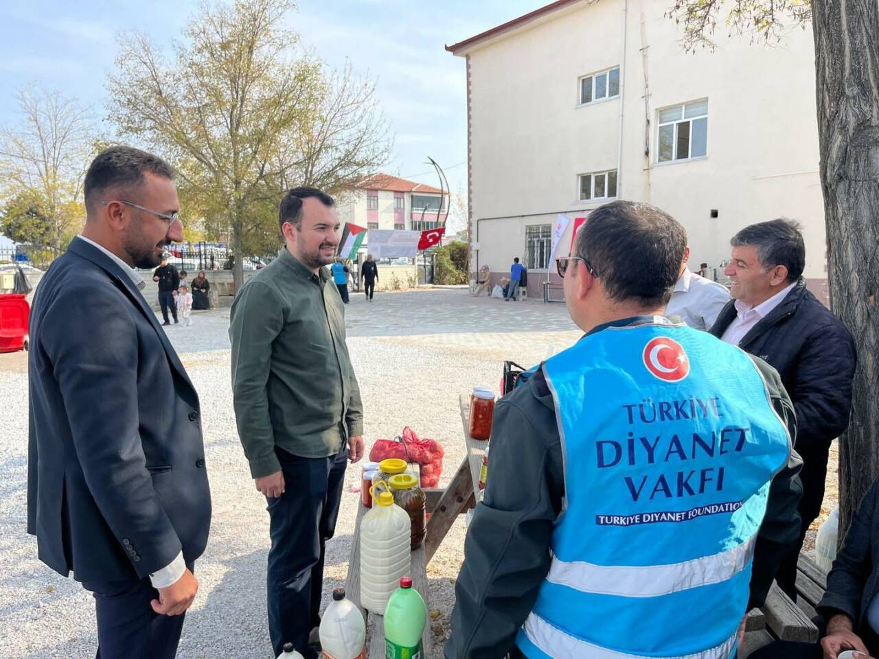 Eskil’de, Gazze ve Filistin halkına destek amacıyla anlamlı bir dayanışma