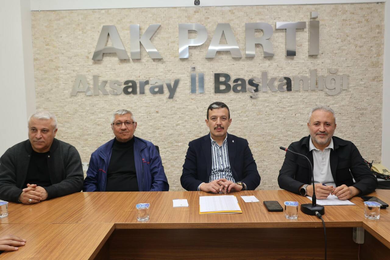 AK Parti Aksaray İl Teşkilatı, haftalık olağan il yönetim kurulu
