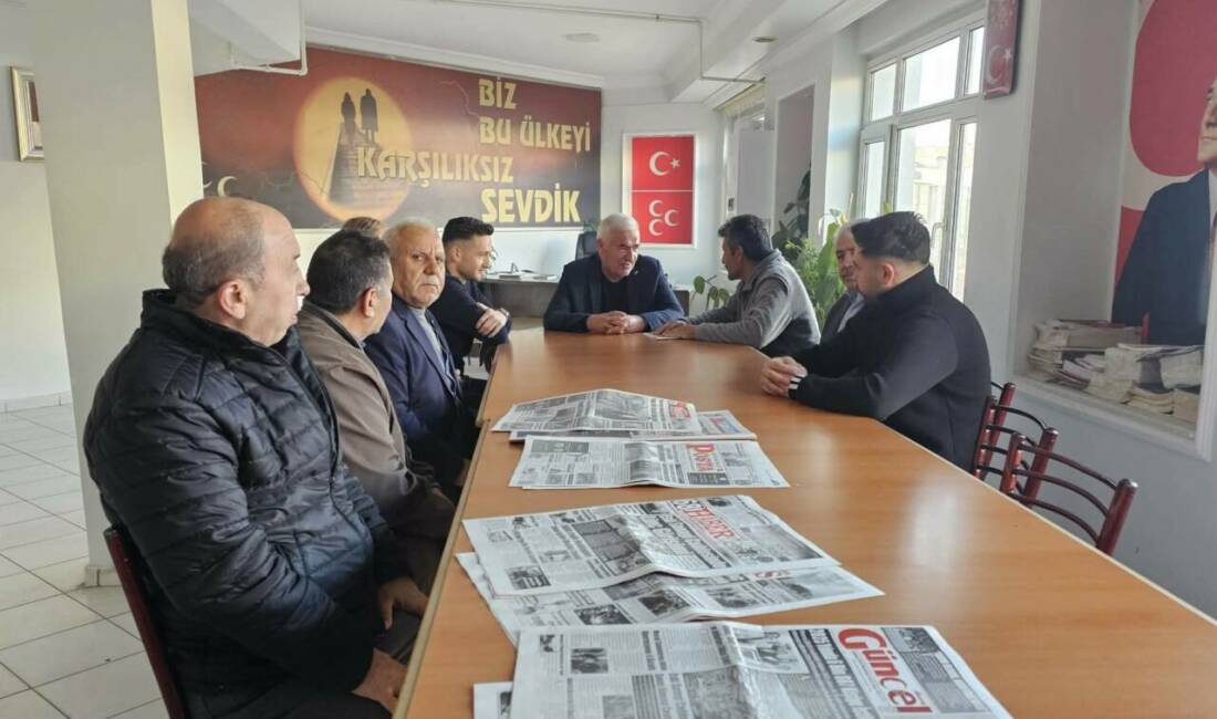 MHP Aksaray Milletvekili Ramazan Kaşlı, “Asıl–Vekil Buluşmaları” kapsamında vatandaşlarla bir