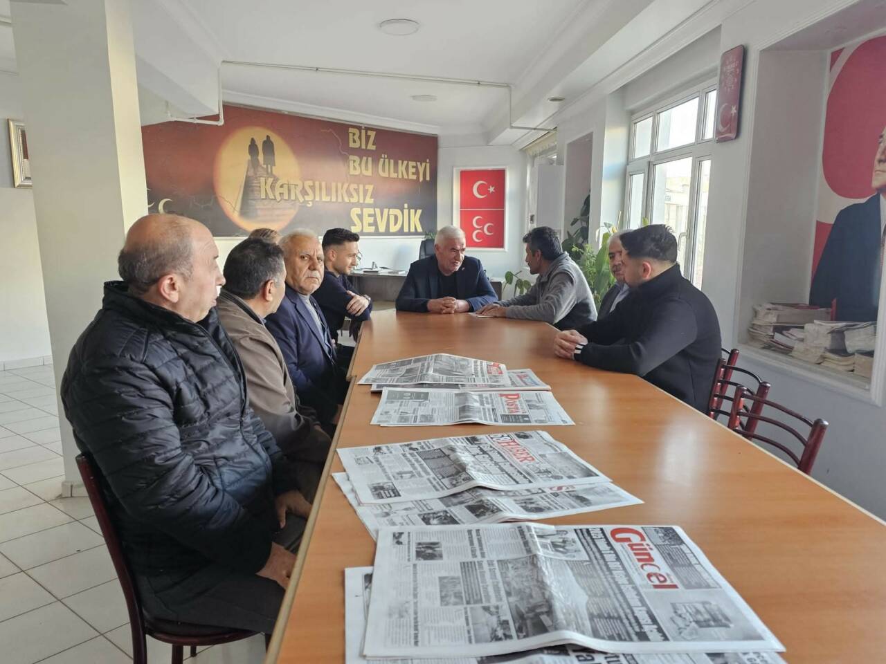 MHP Aksaray Milletvekili Ramazan Kaşlı, “Asıl–Vekil Buluşmaları” kapsamında vatandaşlarla bir