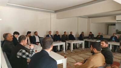 Ağaçören İlçe Müftülüğü, Kasım ayı değerlendirme toplantısını Gençlik Merkezi ev