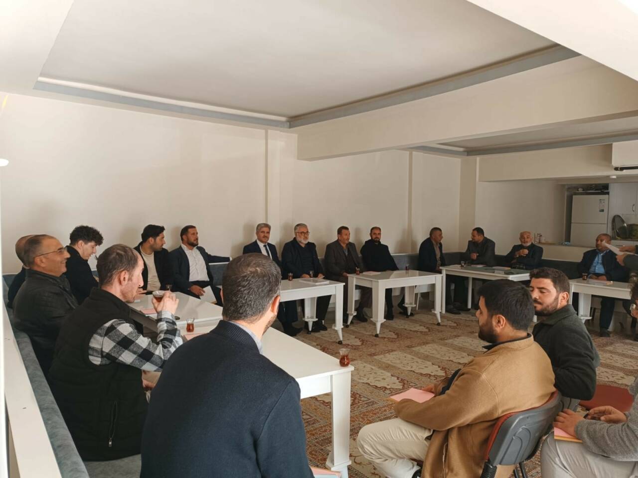 Ağaçören İlçe Müftülüğü, Kasım ayı değerlendirme toplantısını Gençlik Merkezi ev