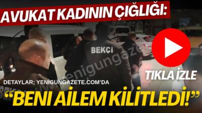 Amasya’dan Aksaray’a çalışmak için gelen avukat kadın, anne ve babası