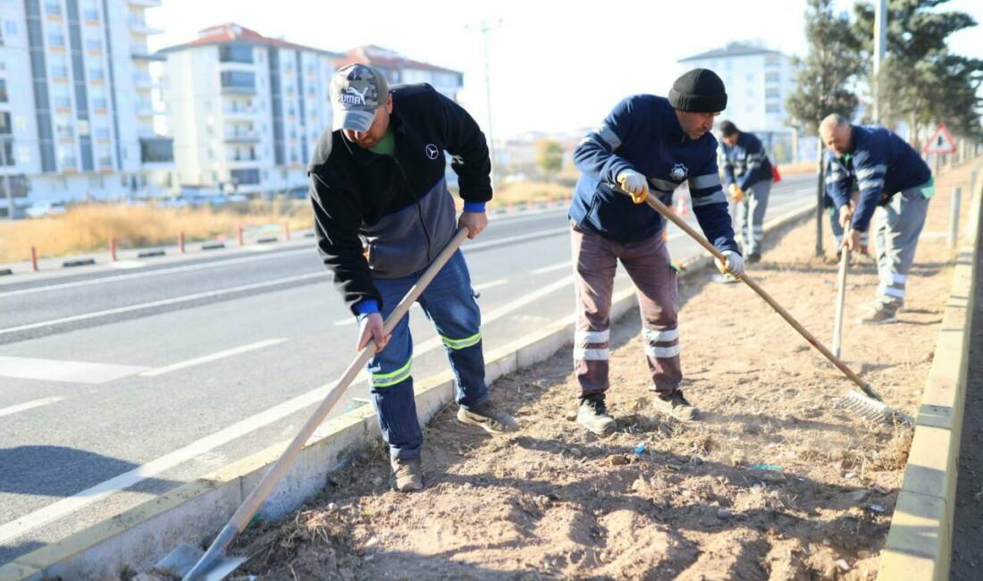 Aksaray Belediyesi, kent estetiğini güçlendirmek ve vatandaşlara daha nefes alan