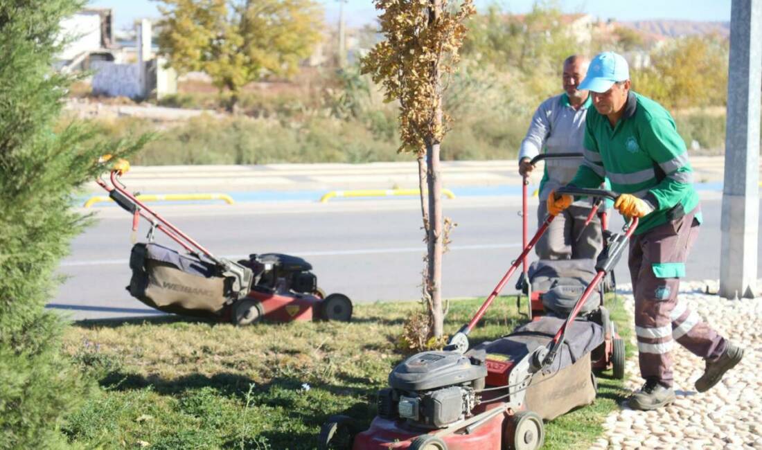 Aksaray Belediyesi, şehirde yeşil alanları güçlendirme ve estetik bir çevre