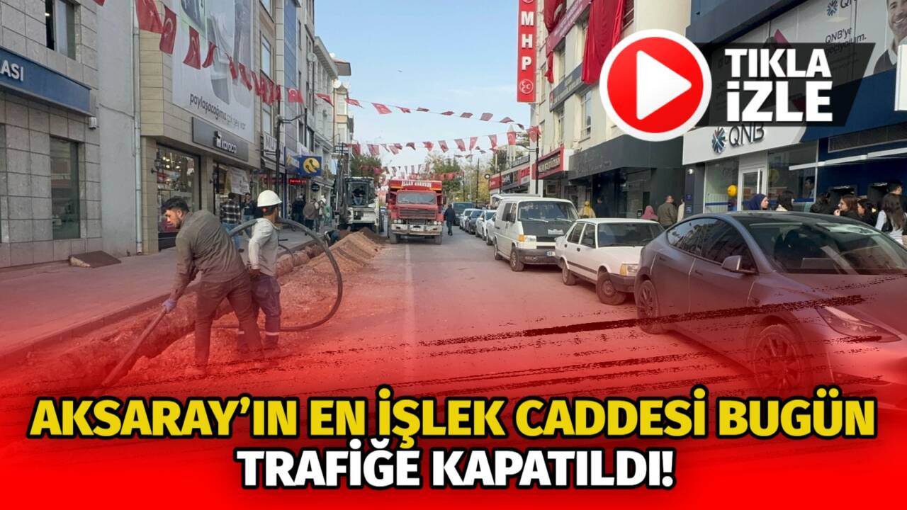 Bankalar Caddesi’nde kablolar yer altına alınıyor. Esnaf hem süreci merak