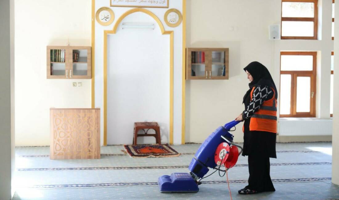 Aksaray Belediyesi, vatandaşların daha hijyenik ve huzurlu bir ortamda ibadet