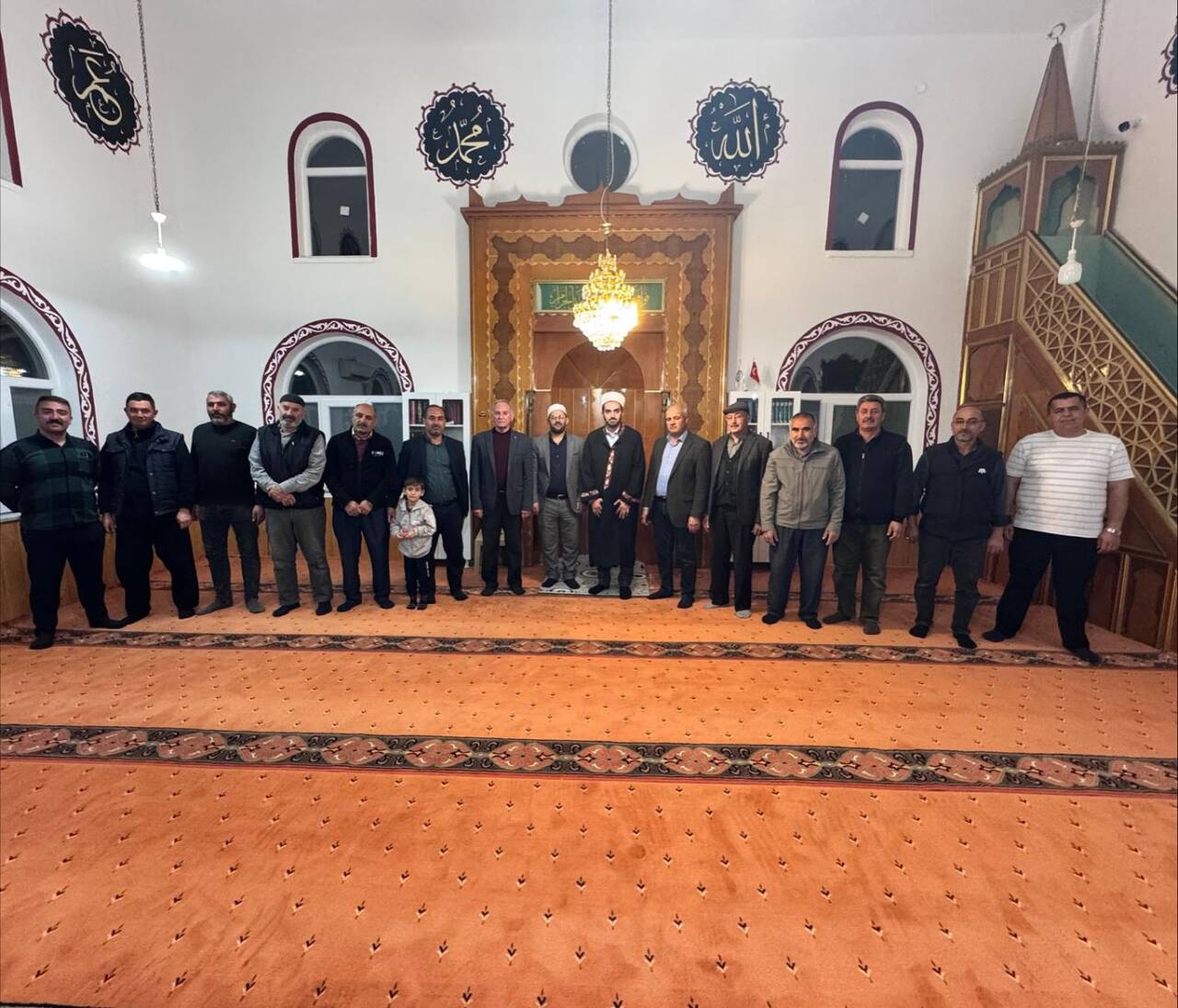 Sultanhanı İlçe Müftülüğü tarafından organize edilen Cuma gecesi buluşması, Köşk