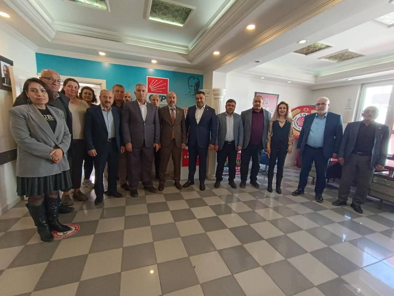 Aksaray’ın önde gelen sivil toplum kuruluşlarının temsilcileri, CHP Aksaray İl