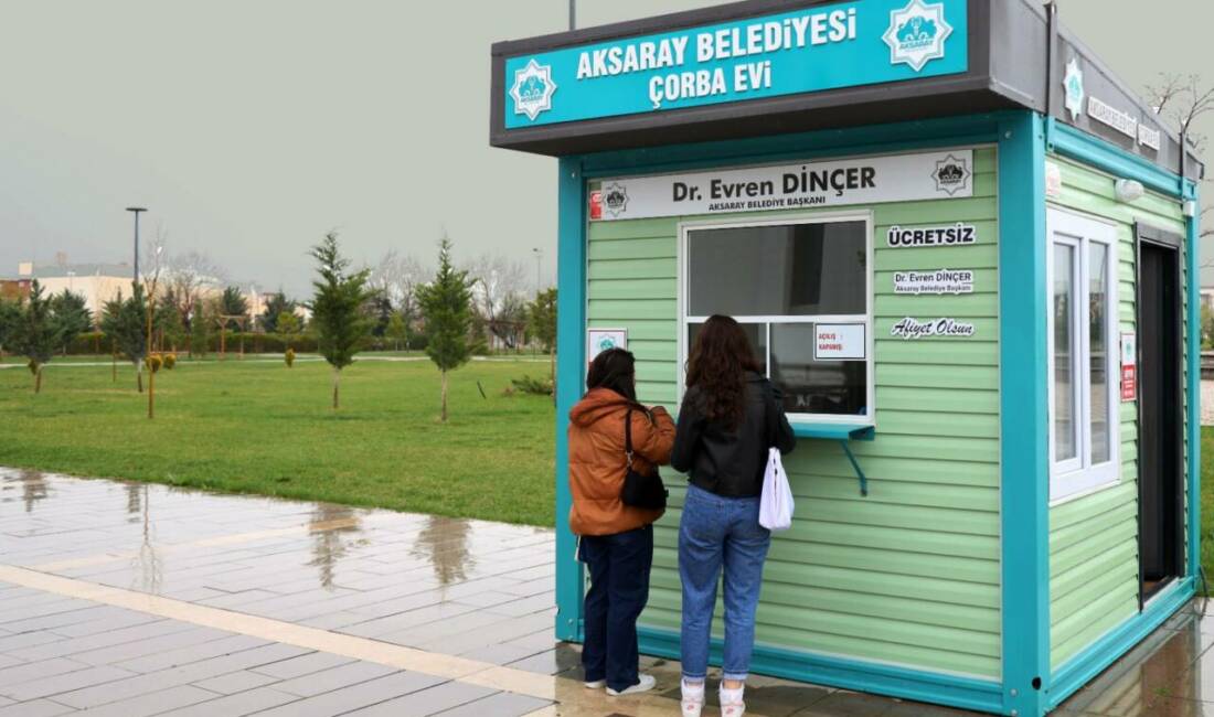 Aksaray Belediyesi, eğitim döneminde gençlere destek olmak amacıyla “Üniversite Çorba
