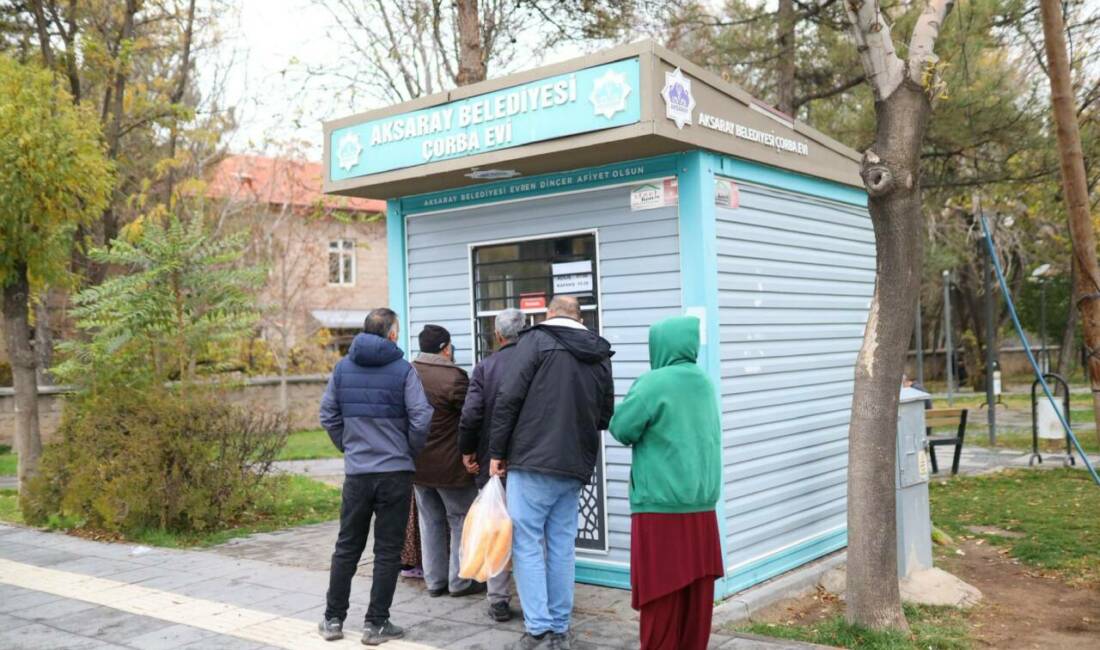Aksaray Belediyesi, soğuk sabahların sıcak bir gelenekle karşılanması için kent