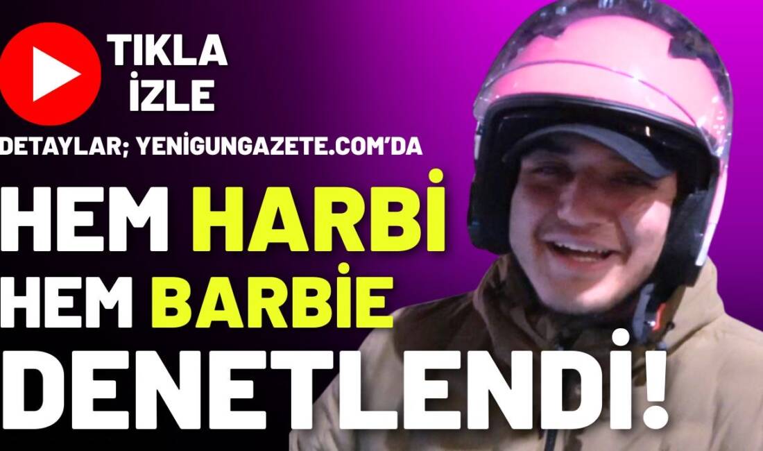 Aksaray’da motosikletlere yönelik aralıksız yapılan denetimde evrakları tam olan pembe