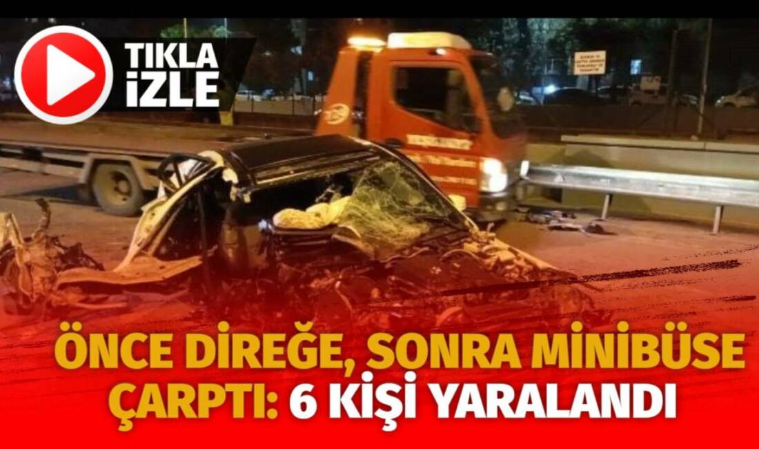 Bursa’nın Nilüfer ilçesinde yaşanan olayda kontrolden çıkan otomobil, önce trafik