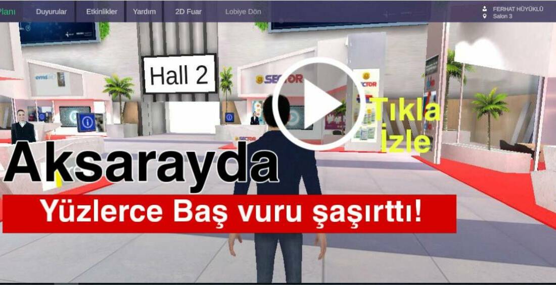 İkiz Dönüşüm temalı çevrim içi fuarda Aksaraylı gençler ve firmalar