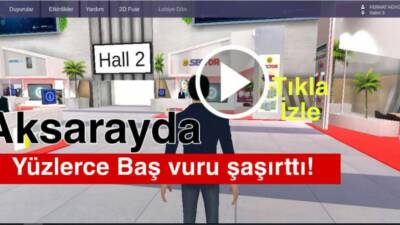 İkiz Dönüşüm temalı çevrim içi fuarda Aksaraylı gençler ve firmalar