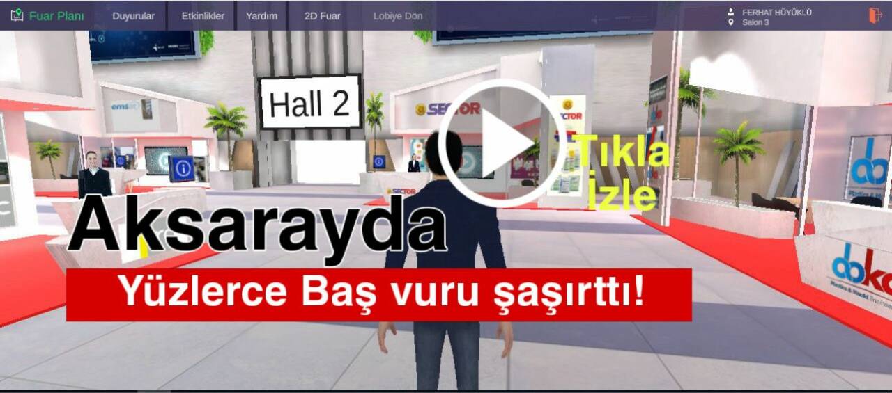 İkiz Dönüşüm temalı çevrim içi fuarda Aksaraylı gençler ve firmalar