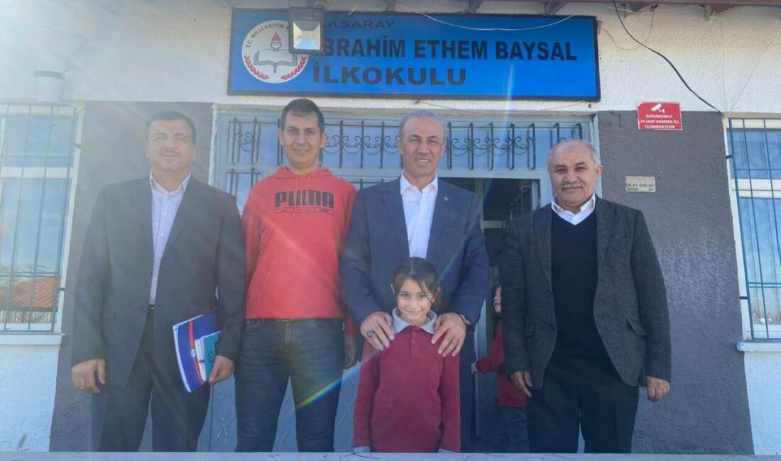 Eğitim-Bir-Sen Aksaray Şube Başkanı Murat Görmez ve beraberindeki heyet, kentteki