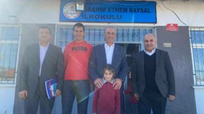 Eğitim-Bir-Sen Aksaray Şube Başkanı Murat Görmez ve beraberindeki heyet, kentteki