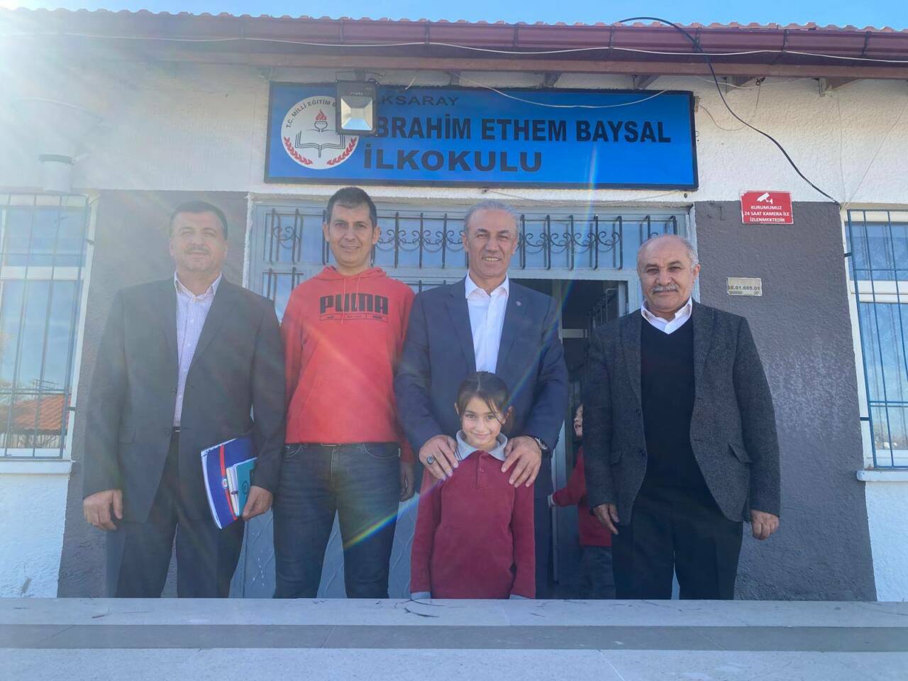 Eğitim-Bir-Sen Aksaray Şube Başkanı Murat Görmez ve beraberindeki heyet, kentteki