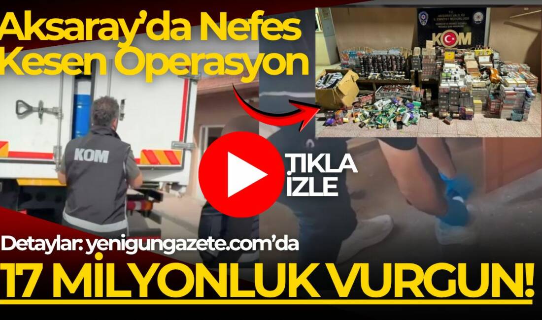KOM ekiplerinin dört adrese düzenlediği eş zamanlı operasyonda milyonlarca lira