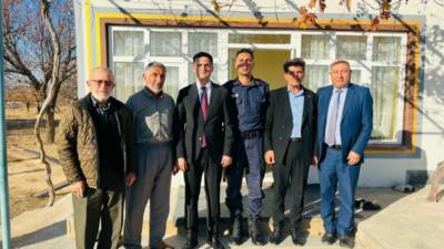 Bozcamahmut Yaylası’nda gerçekleşen ziyarette Eskil Kaymakamı Taha Soydaş, ilgili kurum