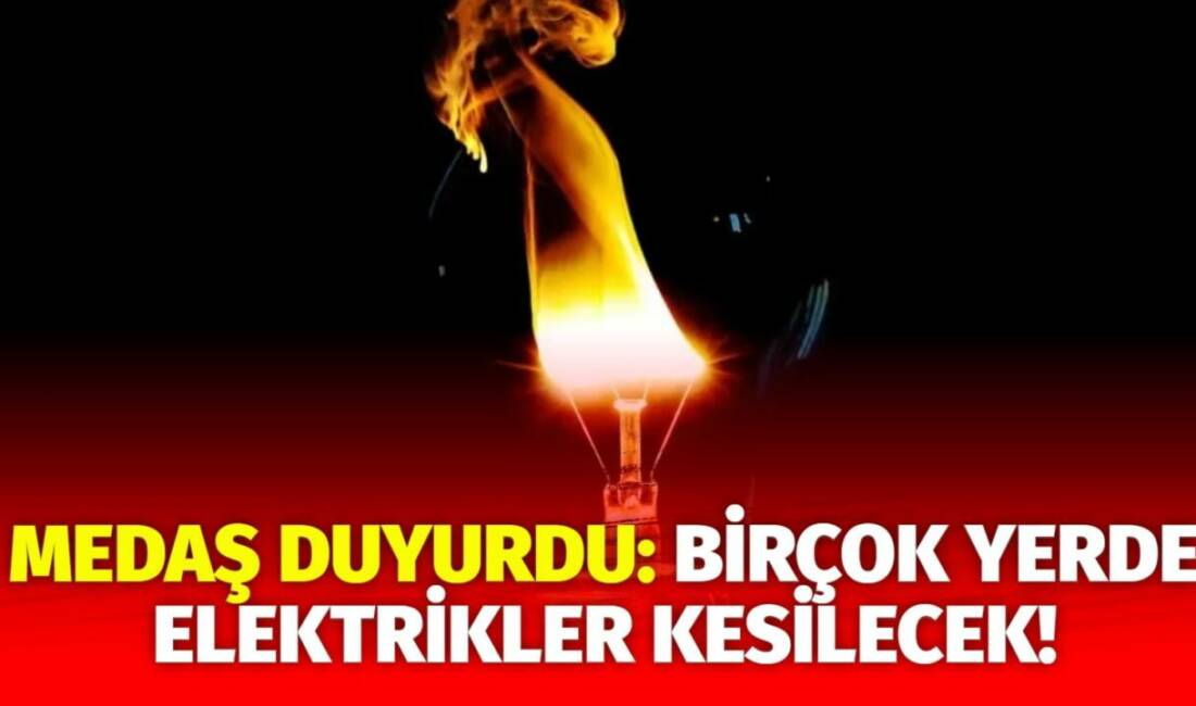 MERAM Elektrik Dağıtım Şirketi tarafından yapılan açıklama kapsamında Aksaray’ın bazı