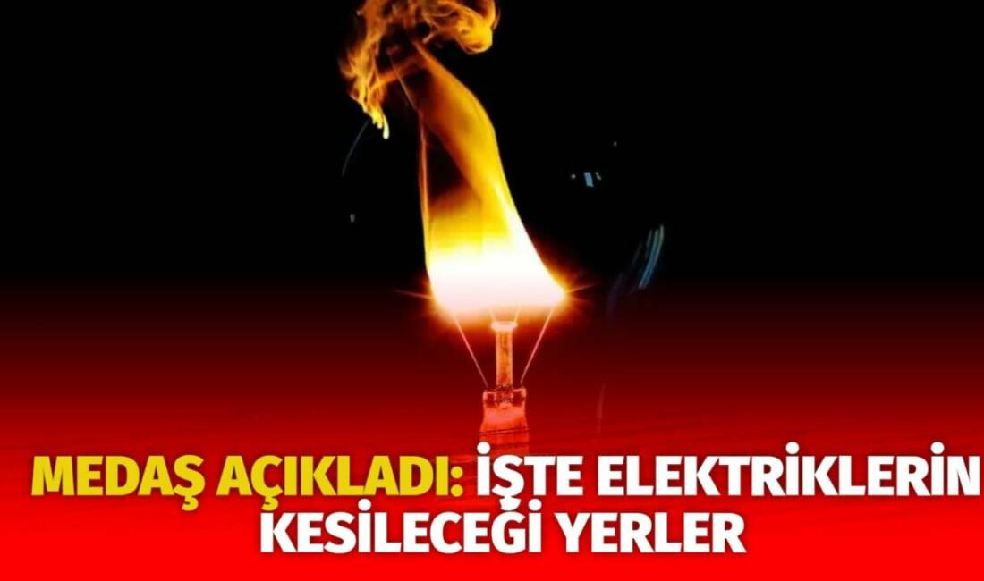 MERAM Elektrik Dağıtım Şirketi tarafından yapılan açıklama kapsamında Aksaray’ın bazı
