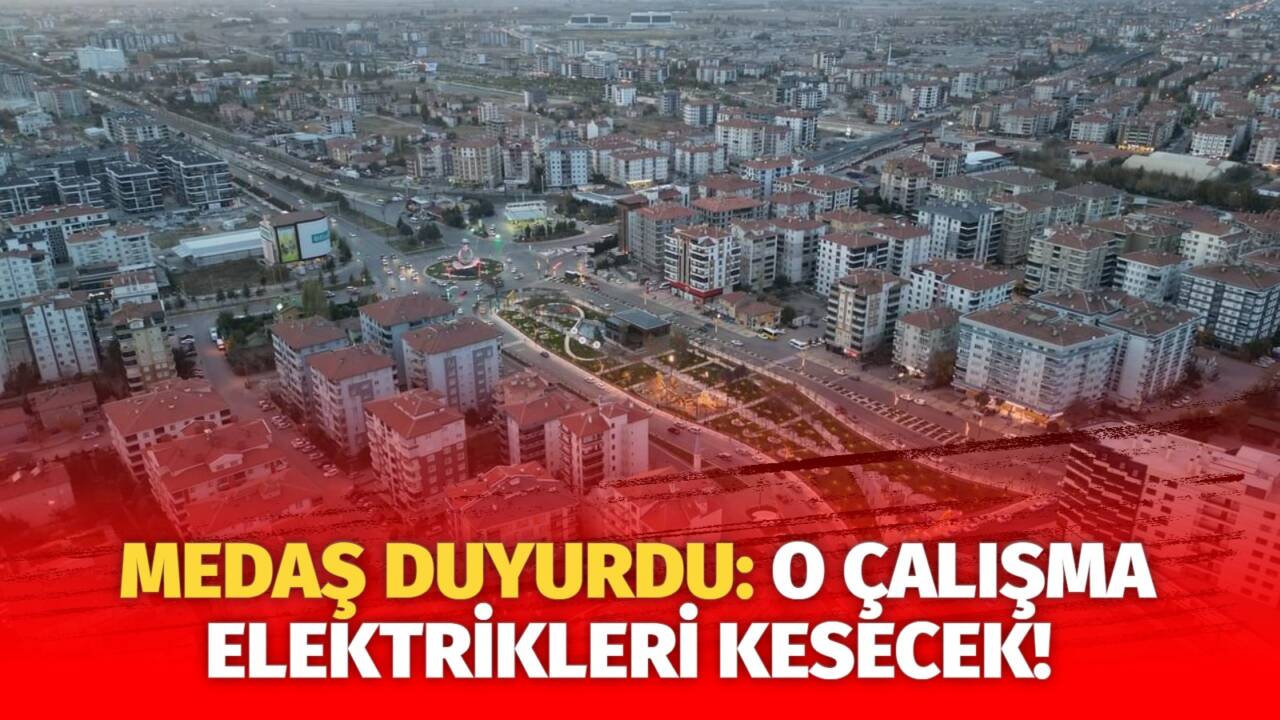 MERAM Elektrik Dağıtım Şirketi tarafından yapılan açıklama kapsamında Aksaray’ın bazı