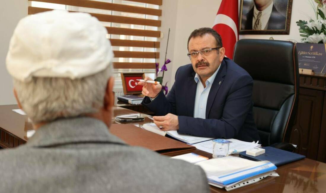 AK Parti Aksaray İl Başkanlığında gerçekleştirilen Halk Buluşmaları programında Merkez