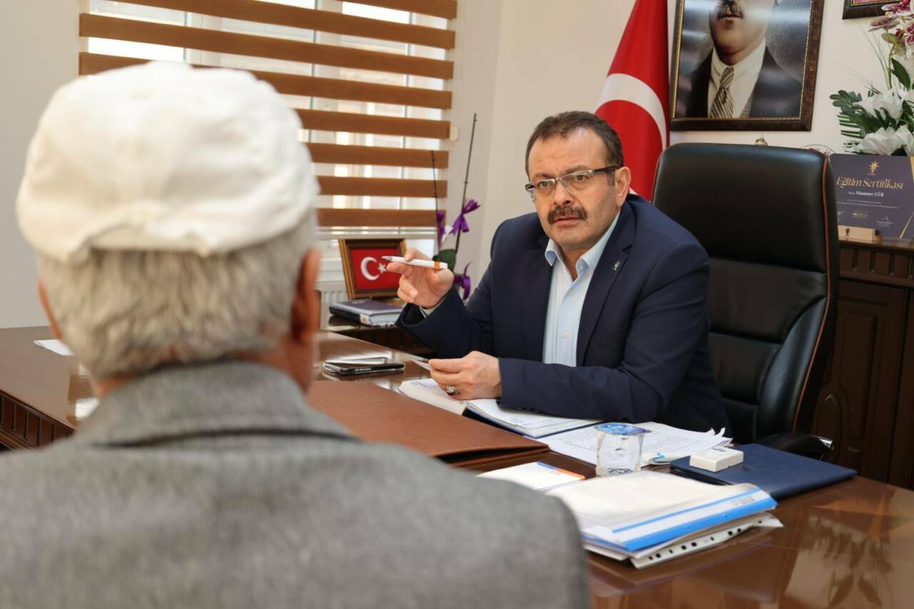AK Parti Aksaray İl Başkanlığında gerçekleştirilen Halk Buluşmaları programında Merkez