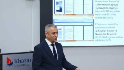 Prof. Dr. Himmet Karadal, Bakü’de Türk Dünyası girişimcilik ekosisteminin güçlenmesi