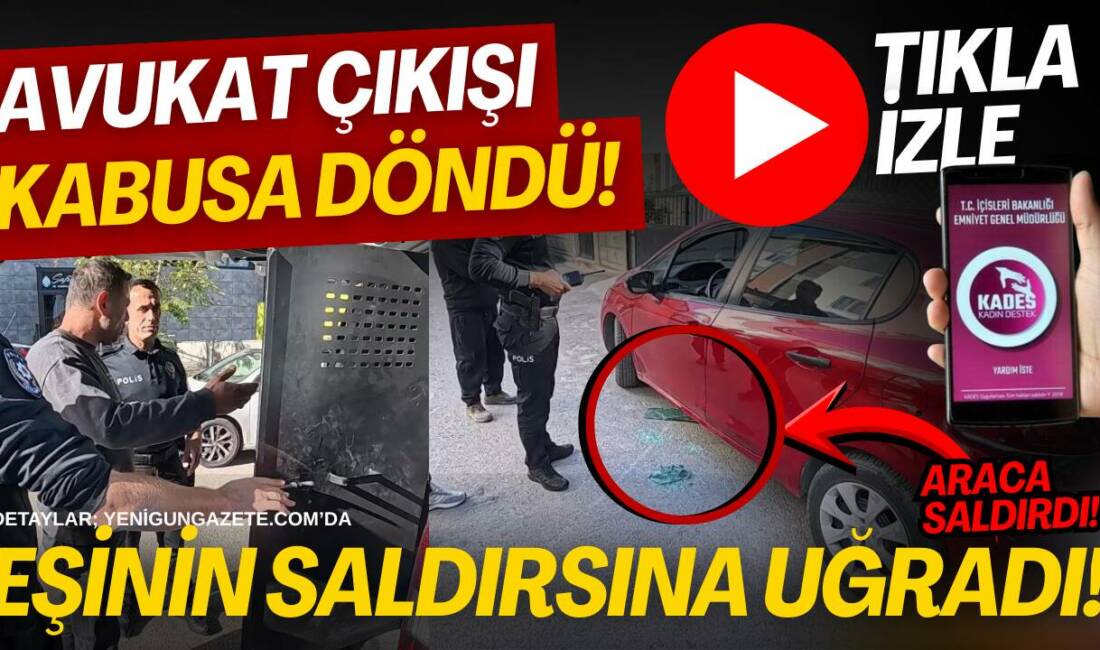 Aksaray’da avukat görüşmesinden çıkan kadın, boşanma aşamasındaki eşinin saldırısına uğradı.
