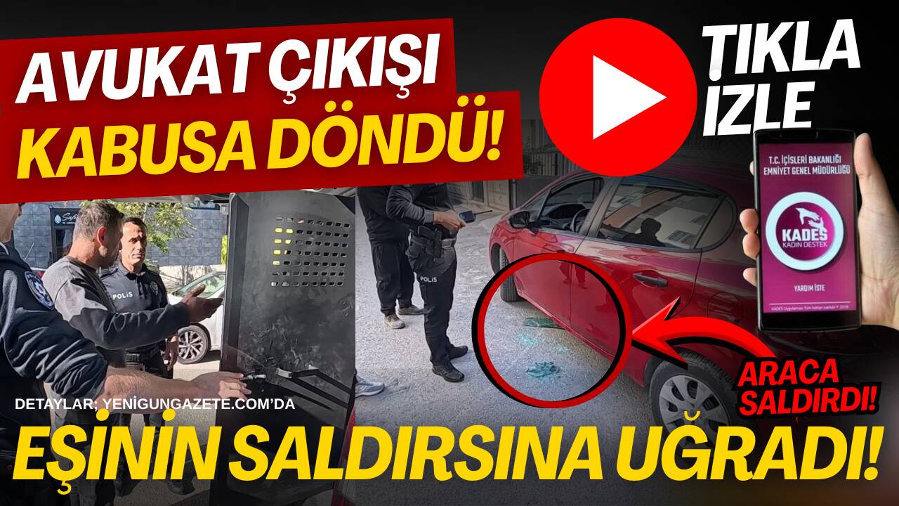 Aksaray’da avukat görüşmesinden çıkan kadın, boşanma aşamasındaki eşinin saldırısına uğradı.