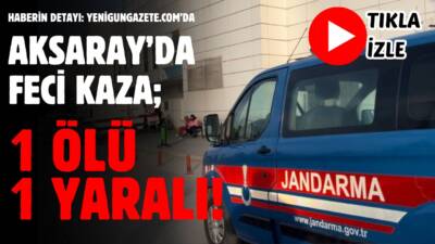 Harmandalı mevkiinde bariyerlere çarpan tırda 24 yaşındaki sürücü yaralandı, yanında