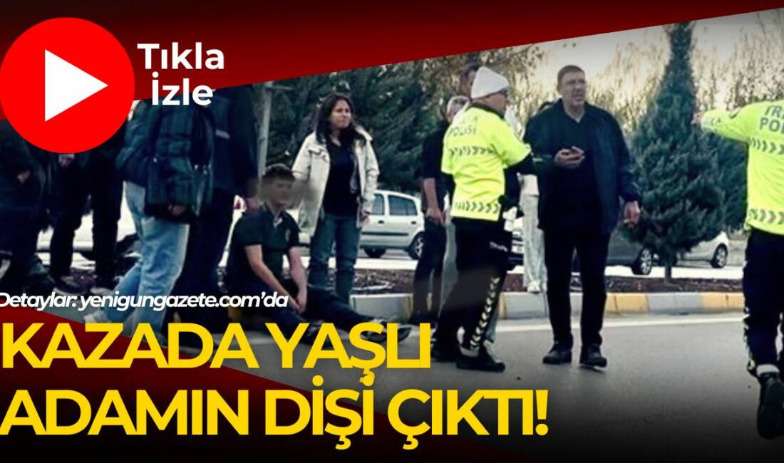 Tacin Mahallesi’nde motosiklet ile bisikletin çarpıştığı kazada 17 ve 77