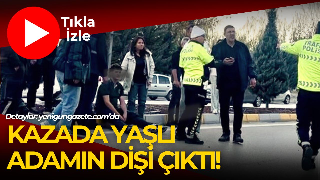 Tacin Mahallesi’nde motosiklet ile bisikletin çarpıştığı kazada 17 ve 77