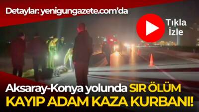 Ailesi saatlerdir arıyordu, acı haber yoldan geldi. 69 yaşındaki Bayram