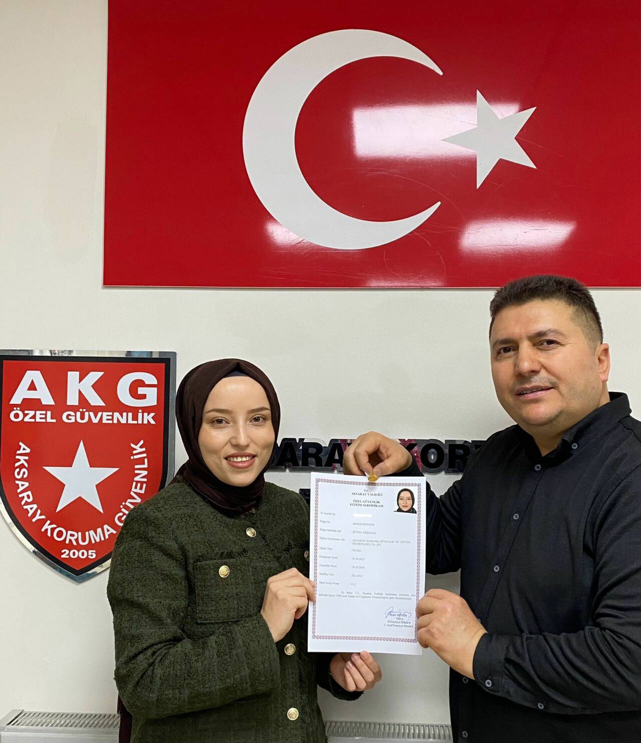 19 Ekim 2025’te yapılan Özel Güvenlik Sınavlarında Aksaray Koruma Güvenlik